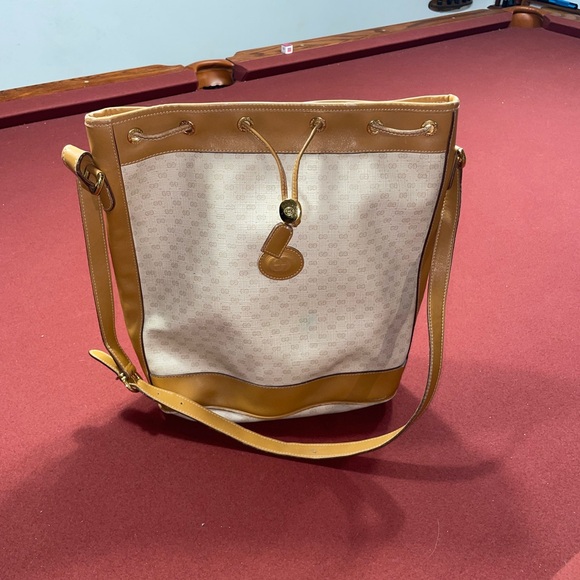 DAMAGED 80’s Authentic Gucci Bucket Bag - Picture 3 of 14